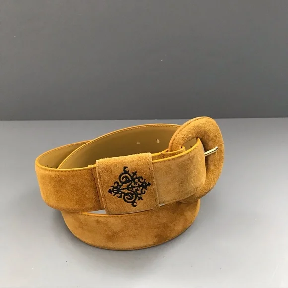 Sostanza | Accessories | Sostanza Vintage Gold Pigskin Suede  display picture 1